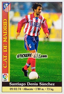 Cromo Santi - Las Fichas De La Liga 1999-2000 - Mundicromo