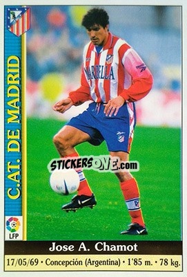 Sticker Chamot - Las Fichas De La Liga 1999-2000 n. 223 - Mundicromo