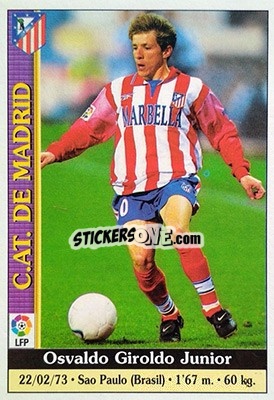 Sticker Juninho - Las Fichas De La Liga 1999-2000 n. 228 - Mundicromo