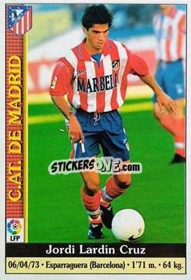 Sticker Lardín - Las Fichas De La Liga 1999-2000 - Mundicromo