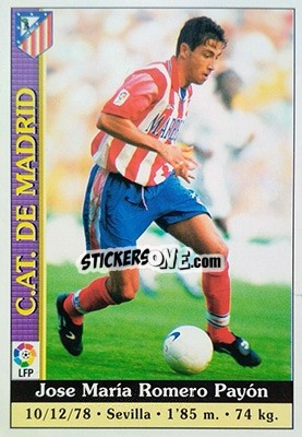 Sticker José Mari - Las Fichas De La Liga 1999-2000 - Mundicromo