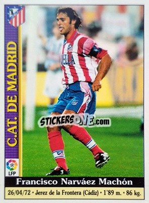 Cromo Kiko - Las Fichas De La Liga 1999-2000 - Mundicromo