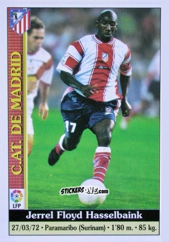Sticker Hasselbaink - Las Fichas De La Liga 1999-2000 n. 234 - Mundicromo