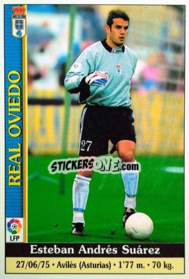 Sticker Esteban - Las Fichas De La Liga 1999-2000 - Mundicromo