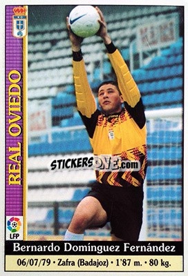 Sticker Bernardo - Las Fichas De La Liga 1999-2000 - Mundicromo