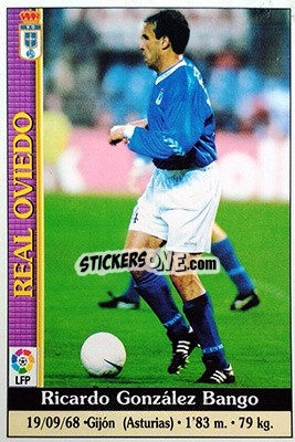 Sticker Bango - Las Fichas De La Liga 1999-2000 - Mundicromo