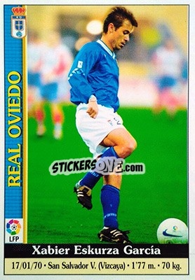Sticker Eskurza - Las Fichas De La Liga 1999-2000 - Mundicromo