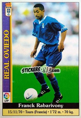 Sticker Rabarivony - Las Fichas De La Liga 1999-2000 - Mundicromo