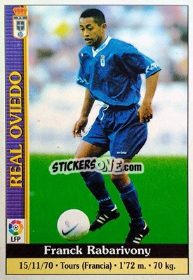 Cromo Rabarivony - Las Fichas De La Liga 1999-2000 - Mundicromo