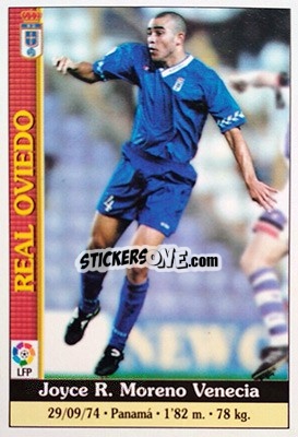 Sticker Moreno - Las Fichas De La Liga 1999-2000 - Mundicromo