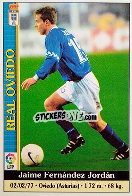 Sticker Jaime - Las Fichas De La Liga 1999-2000 n. 245 - Mundicromo