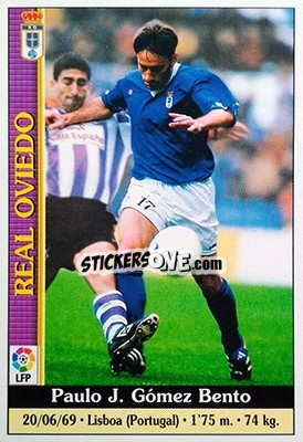 Sticker P.Bento - Las Fichas De La Liga 1999-2000 - Mundicromo