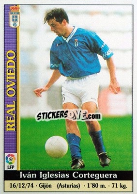 Sticker I.Iglesias - Las Fichas De La Liga 1999-2000 - Mundicromo