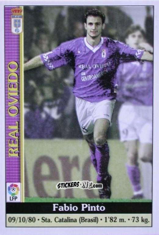 Sticker F. Pinto - Las Fichas De La Liga 1999-2000 n. 250 - Mundicromo