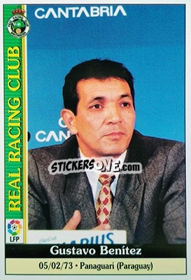Cromo Benitez - Las Fichas De La Liga 1999-2000 - Mundicromo