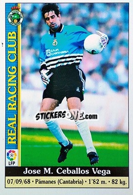Sticker Ceballos - Las Fichas De La Liga 1999-2000 - Mundicromo