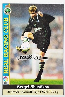 Sticker Shustikov - Las Fichas De La Liga 1999-2000 - Mundicromo