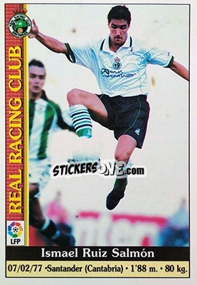 Cromo Ismael - Las Fichas De La Liga 1999-2000 - Mundicromo