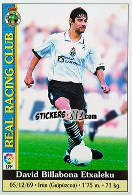 Sticker Billabona - Las Fichas De La Liga 1999-2000 - Mundicromo