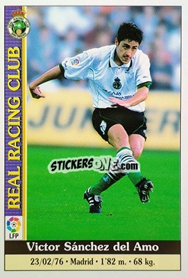 Cromo Victor - Las Fichas De La Liga 1999-2000 - Mundicromo