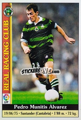 Cromo Munitis - Las Fichas De La Liga 1999-2000 - Mundicromo