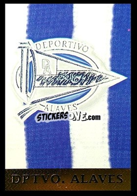 Sticker Alavés - Las Fichas De La Liga 1999-2000 - Mundicromo