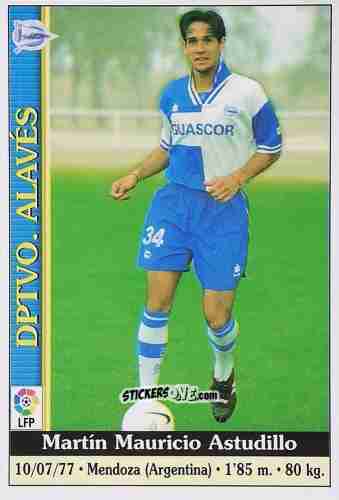 Figurina Astudillo - Las Fichas De La Liga 1999-2000 n. 281 - Mundicromo