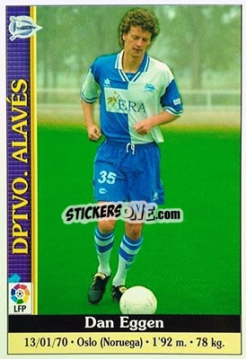 Figurina Eggen - Las Fichas De La Liga 1999-2000 - Mundicromo