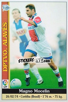 Sticker Magno - Las Fichas De La Liga 1999-2000 - Mundicromo