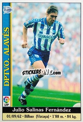 Sticker J.Salinas - Las Fichas De La Liga 1999-2000 n. 285 - Mundicromo