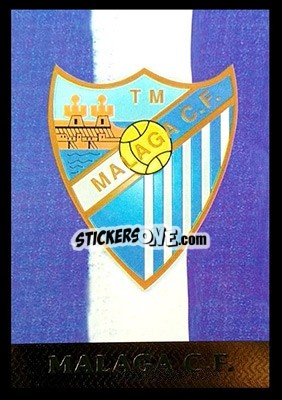 Cromo Málaga - Las Fichas De La Liga 1999-2000 - Mundicromo