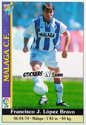 Sticker Bravo - Las Fichas De La Liga 1999-2000 - Mundicromo