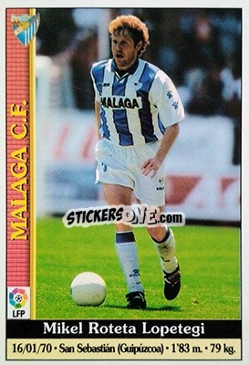 Sticker Roteta - Las Fichas De La Liga 1999-2000 - Mundicromo