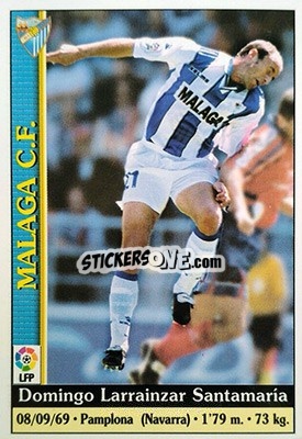 Cromo Larrainzar - Las Fichas De La Liga 1999-2000 - Mundicromo