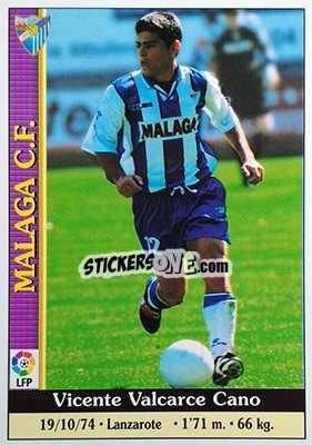 Figurina Valcarce - Las Fichas De La Liga 1999-2000 - Mundicromo