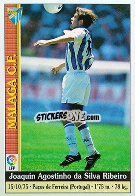 Figurina Agostinho - Las Fichas De La Liga 1999-2000 - Mundicromo