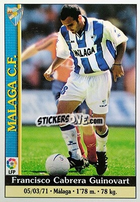 Sticker Quino - Las Fichas De La Liga 1999-2000 - Mundicromo