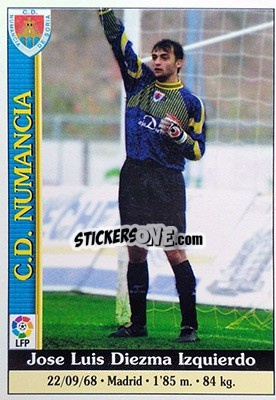 Sticker Diezma - Las Fichas De La Liga 1999-2000 n. 309 - Mundicromo