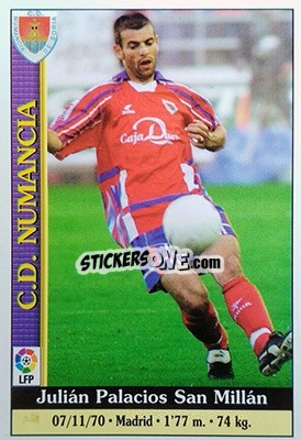 Sticker Palacios - Las Fichas De La Liga 1999-2000 - Mundicromo