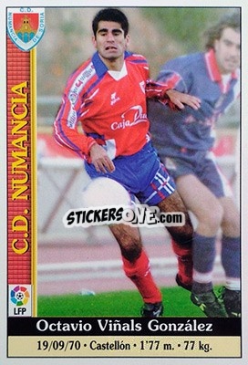 Sticker Octavio - Las Fichas De La Liga 1999-2000 - Mundicromo