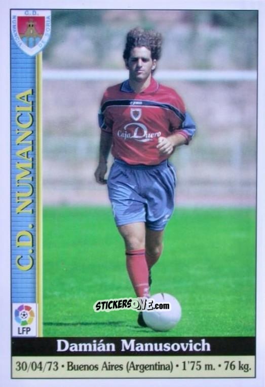 Sticker Manusovic - Las Fichas De La Liga 1999-2000 n. 321 - Mundicromo