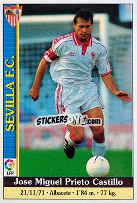 Sticker Prieto - Las Fichas De La Liga 1999-2000 - Mundicromo