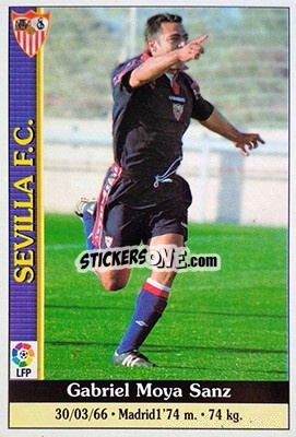 Sticker Moya - Las Fichas De La Liga 1999-2000 n. 341 - Mundicromo