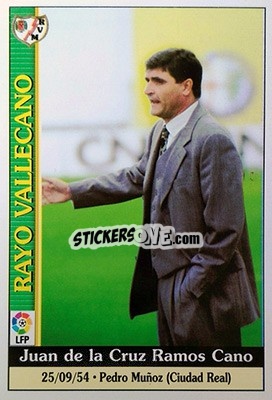 Sticker Juande R - Las Fichas De La Liga 1999-2000 - Mundicromo
