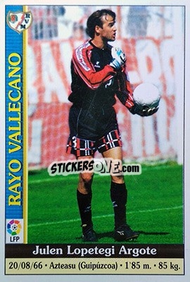 Sticker Lopetegi - Las Fichas De La Liga 1999-2000 n. 345 - Mundicromo