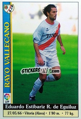 Cromo Estibariz - Las Fichas De La Liga 1999-2000 - Mundicromo