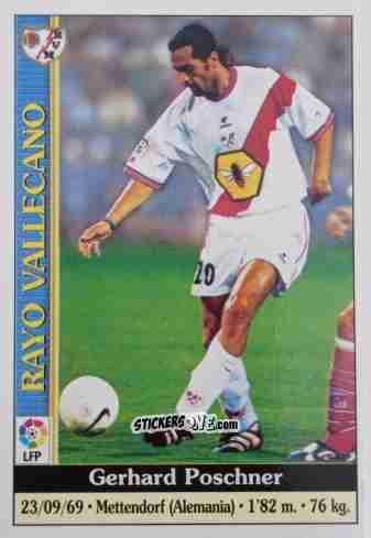 Cromo Poschner - Las Fichas De La Liga 1999-2000 n. 357 - Mundicromo