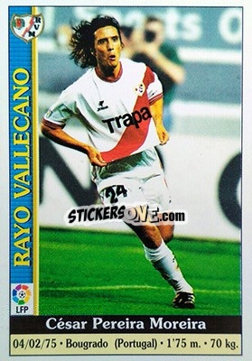 Figurina Tiago - Las Fichas De La Liga 1999-2000 - Mundicromo