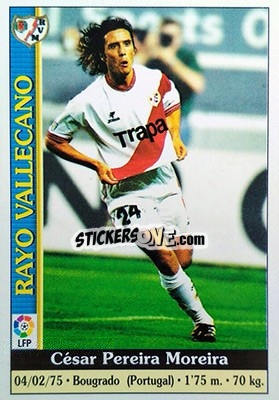 Cromo Tiago - Las Fichas De La Liga 1999-2000 - Mundicromo