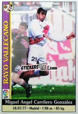 Sticker Michel II - Las Fichas De La Liga 1999-2000 - Mundicromo